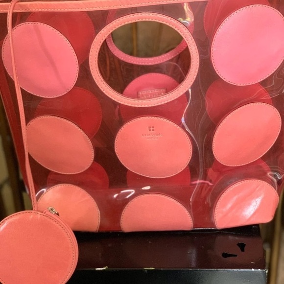 kate spade Handbags - ISO Kate Spade see through leather bag